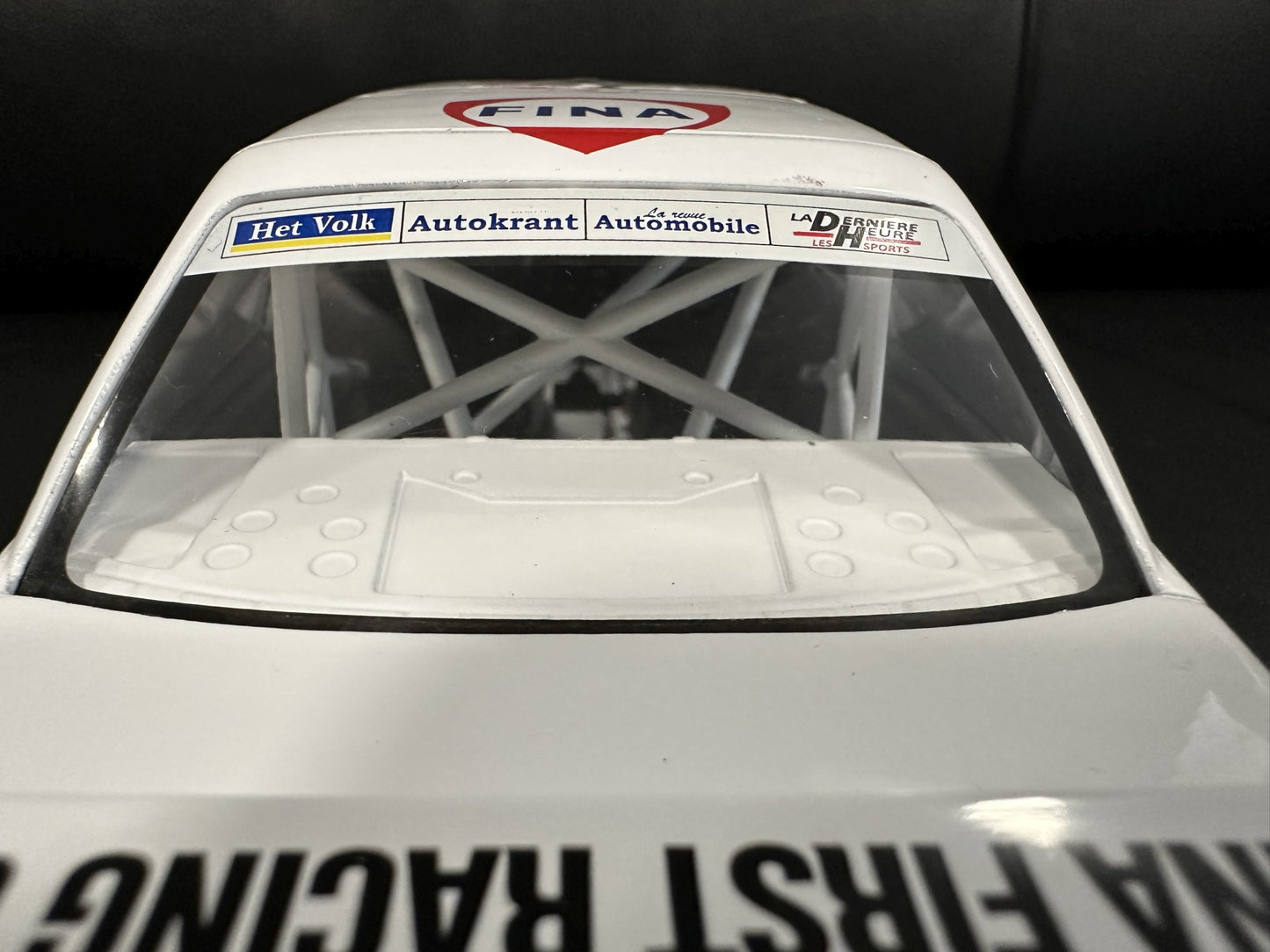 Bmw M3 E30 Belgium Pro Car 1993 white/red 1:18 Solido S1801523 Бмв М3 Е30 Белгия Про Кар бял/червен