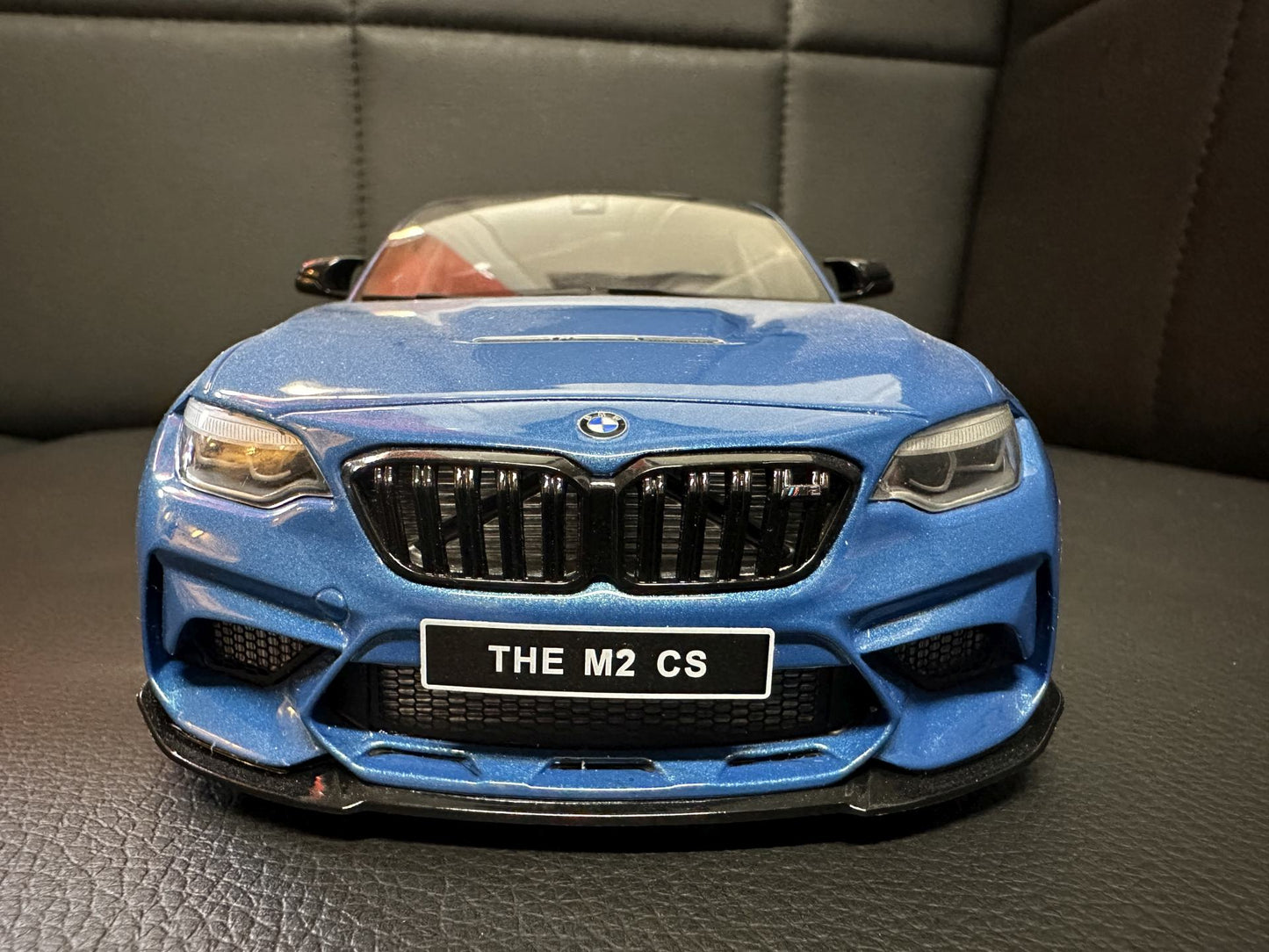 Bmw M2 CS F87 blue Limitiert 583/1600 1:18 GT Spirit GT353 Бмв M2 син Лимитирана