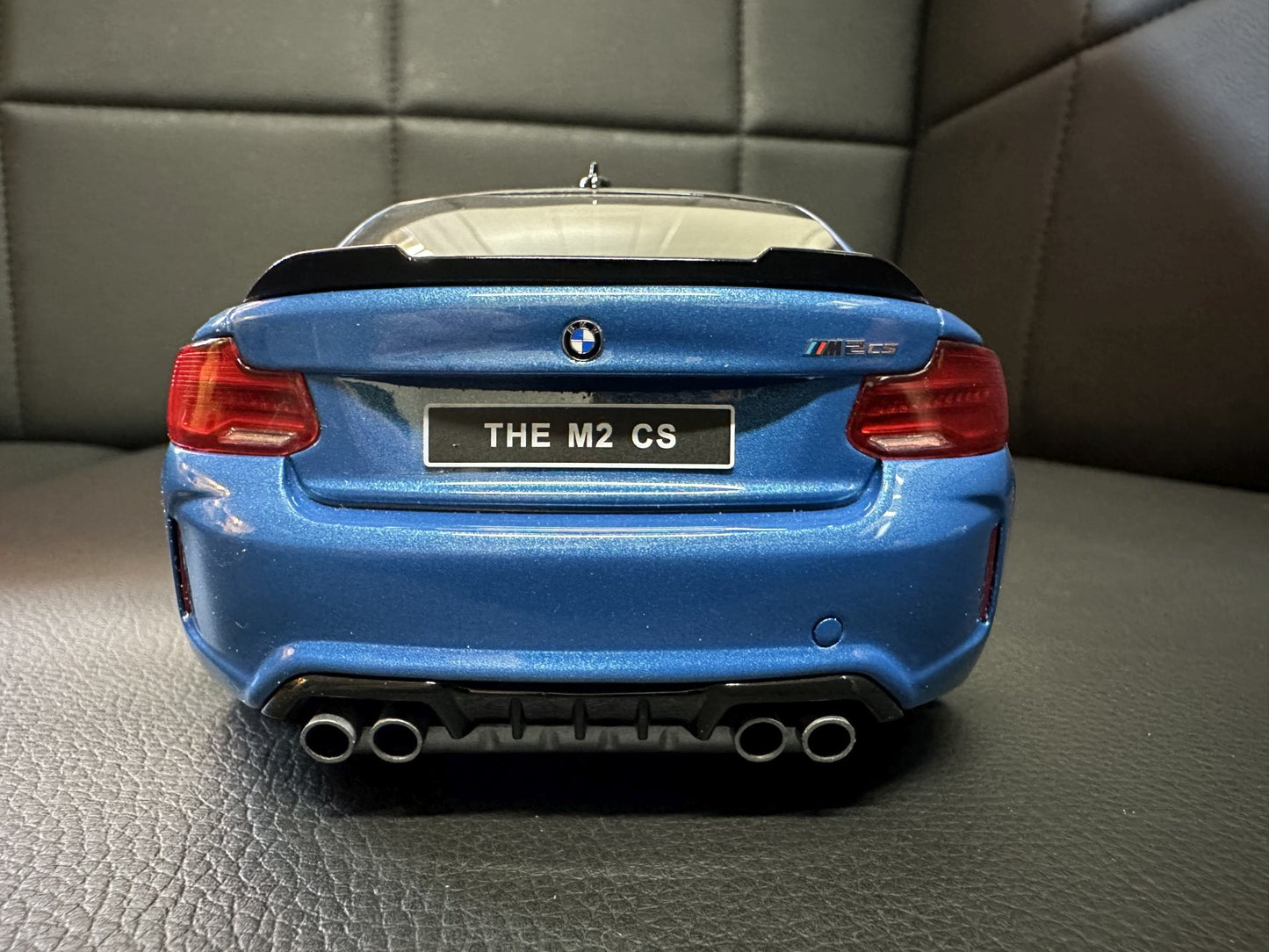 Bmw M2 CS F87 blue Limitiert 583/1600 1:18 GT Spirit GT353 Бмв M2 син Лимитирана