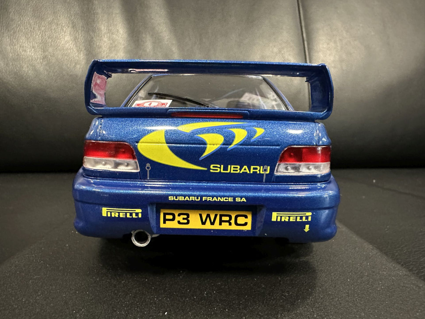 Subaru Impreza S5 WRC MonteCarlo 1997 blue 1:18 Solido S1807405 Субару Импреза Монте Карло син