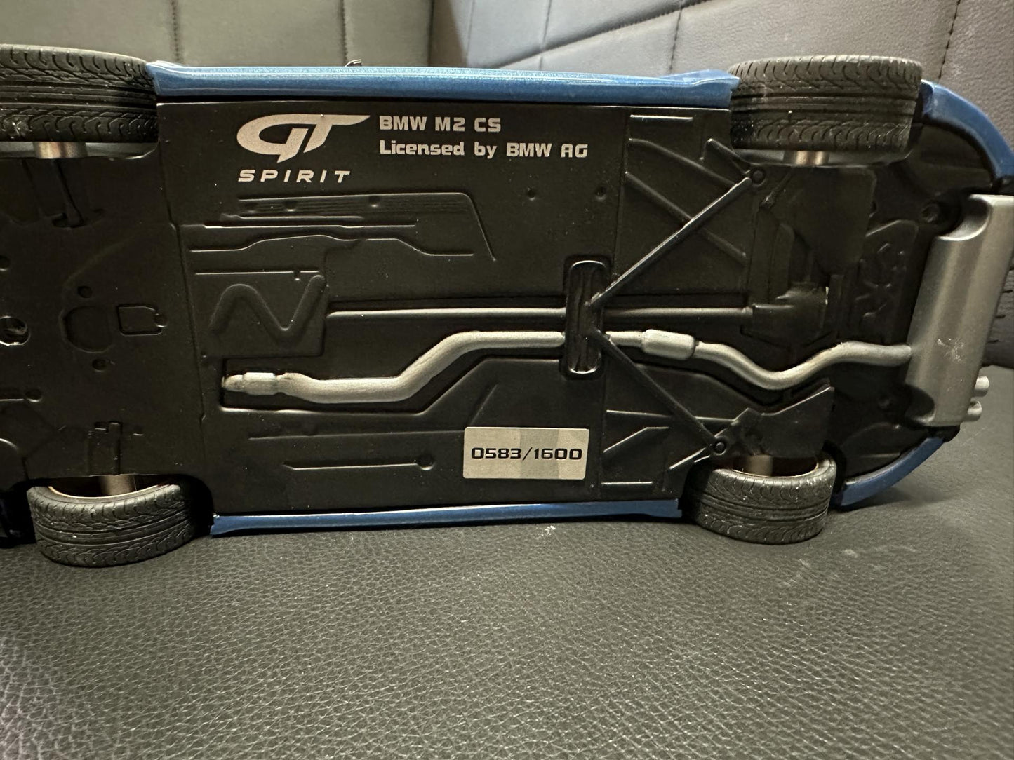 Bmw M2 CS F87 blue Limitiert 583/1600 1:18 GT Spirit GT353 Бмв M2 син Лимитирана