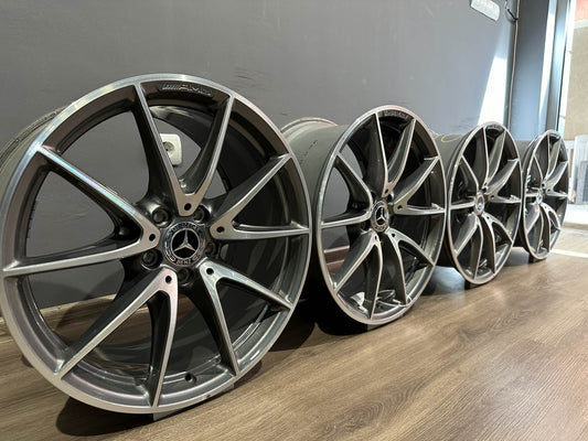 Оригинални Mercedes 9,5J ET52 AMG 19 Zoll ML GLE W166 Мерцедес МЛ ГЛЕ W166 AMG Алуминиеви джанти 19 цола