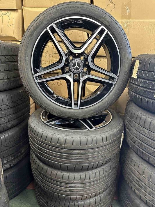 Оригинал Нови Mercedes A B Cla Klasse W177 W118 18 Zoll AMG Мерцедес А Б Цла W177 W118 18 цола AMG джанти летен комплект летни гуми