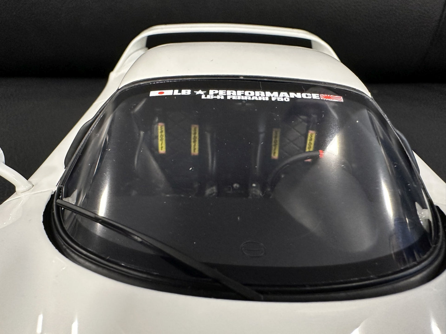 Ferrari F50 LBWK 2013 white Limitiert 390/1500 1:18 GT Spirit GT437 Ферари Ф50 бял Лимитирана