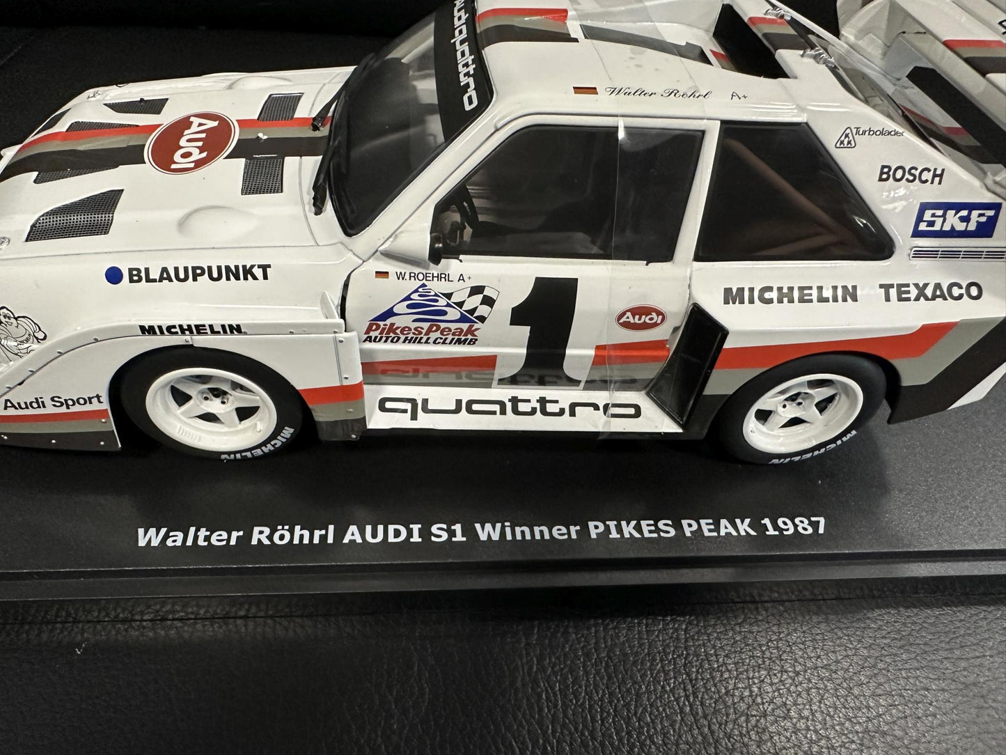 Audi S1 Winner Pikes Peak 1987 Werk 83 W1802801 1:18 Ауди С1 1987