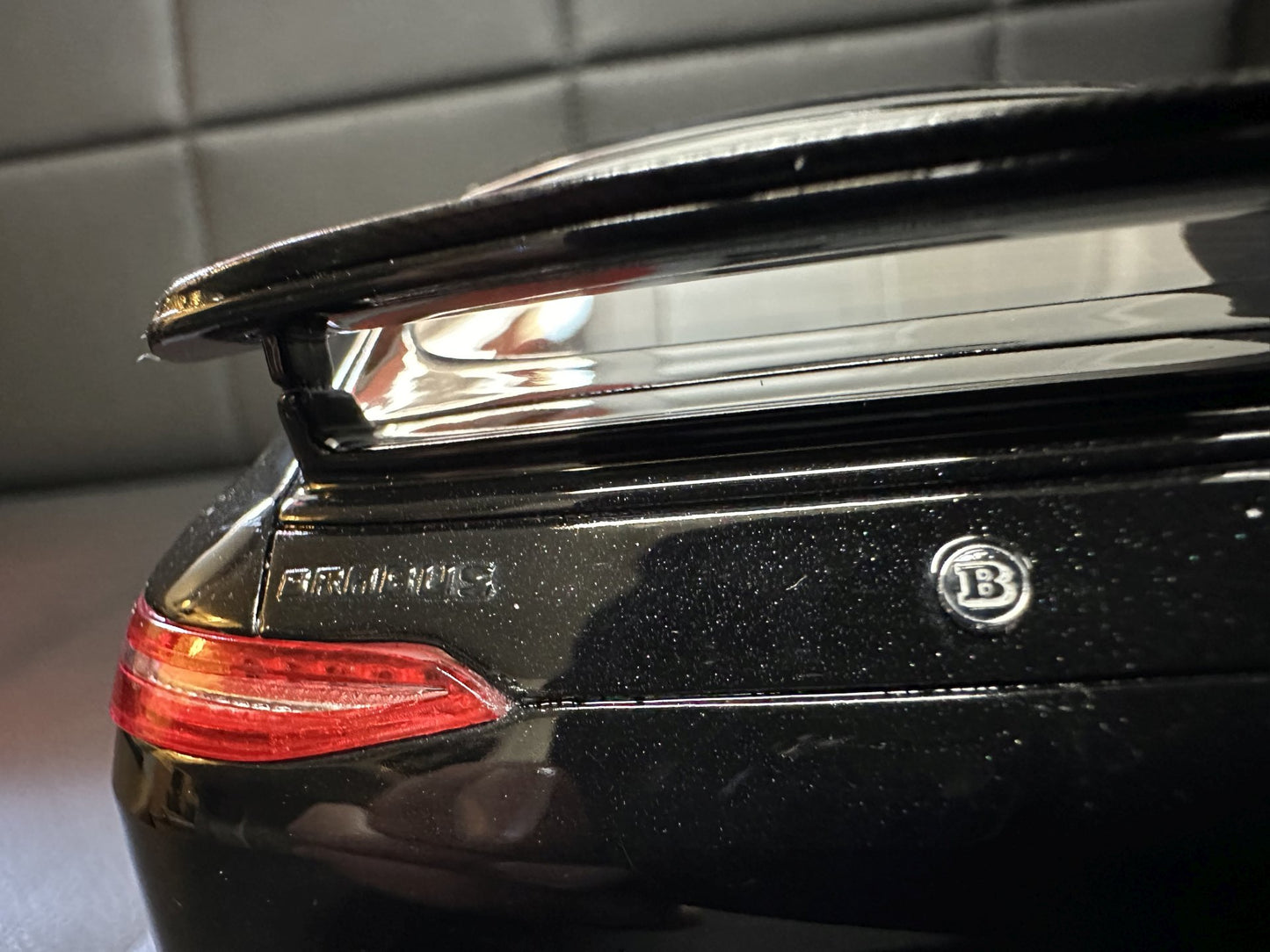 Mercedes Benz Brabus 930 AMG GT W290 black Limitiert 1:18 GT Spirit GT909 Мерцедес Бенц Брабус 930 черен Лимитирана