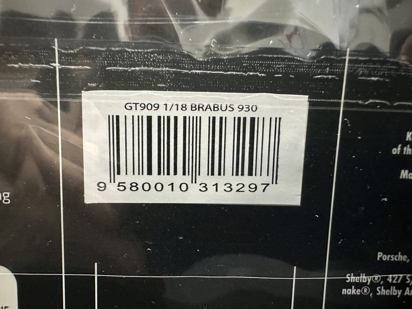 Mercedes Benz Brabus 930 AMG GT W290 black Limitiert 1:18 GT Spirit GT909 Мерцедес Бенц Брабус 930 черен Лимитирана