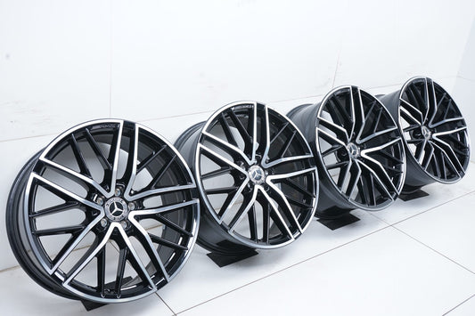 Оригинал като нови Mercedes GLC43 AMG W253 C253 Klasse 21 Zoll  Мерцедес ГЛЦ43 AMG Класа Алуминиеви джанти 21 цола A2534015700 A2534015800