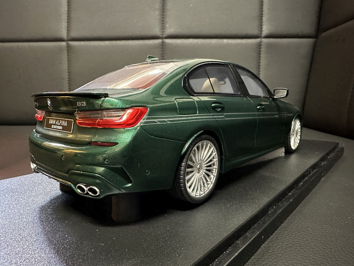 Bmw Alpina B3 G20 Limousine green Limitiert 1:18 GT Spirit GT912 Бмв Алпина зелен седан Лимитирана