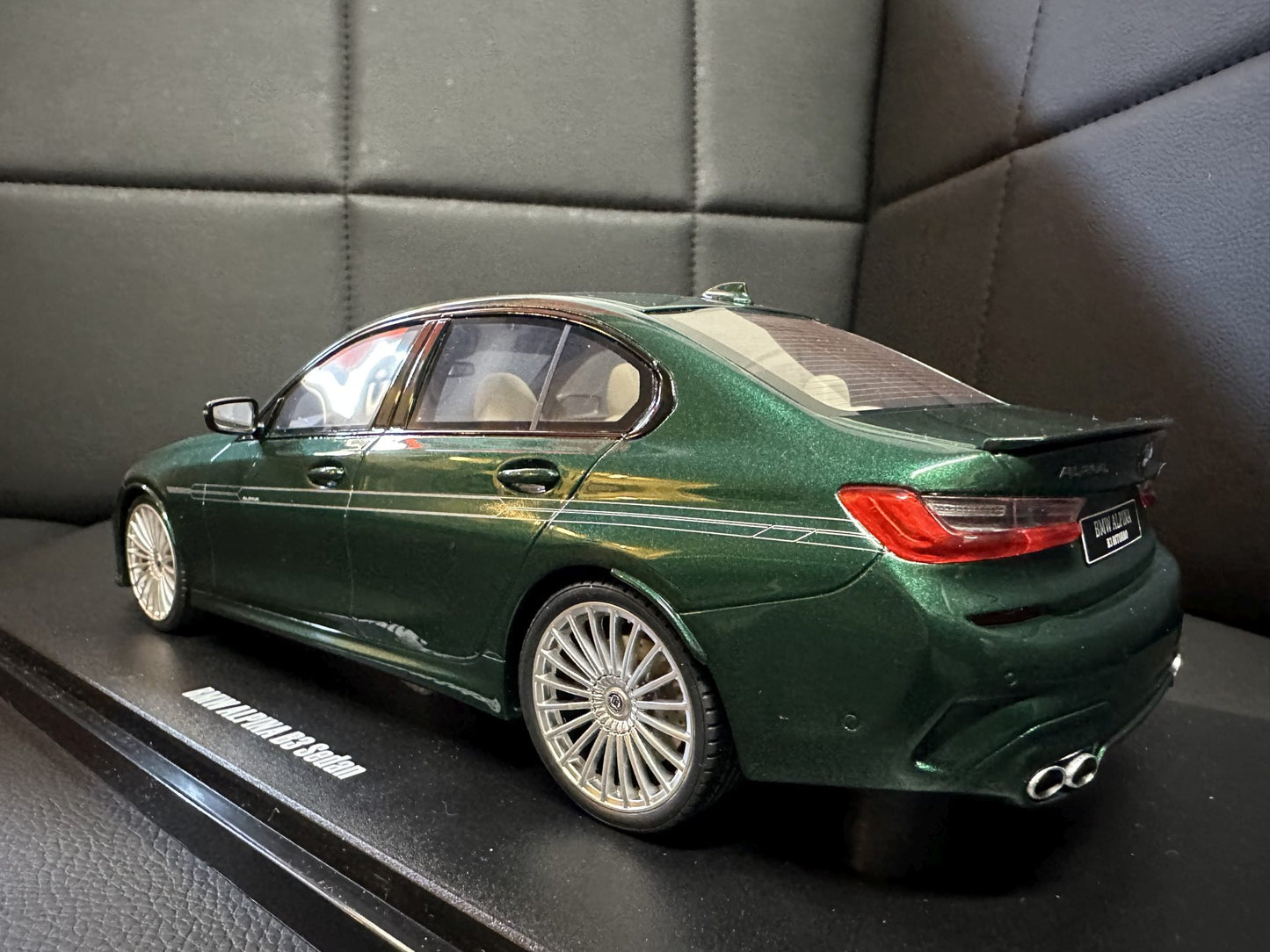 Bmw Alpina B3 G20 Limousine green Limitiert 1:18 GT Spirit GT912 Бмв Алпина зелен седан Лимитирана