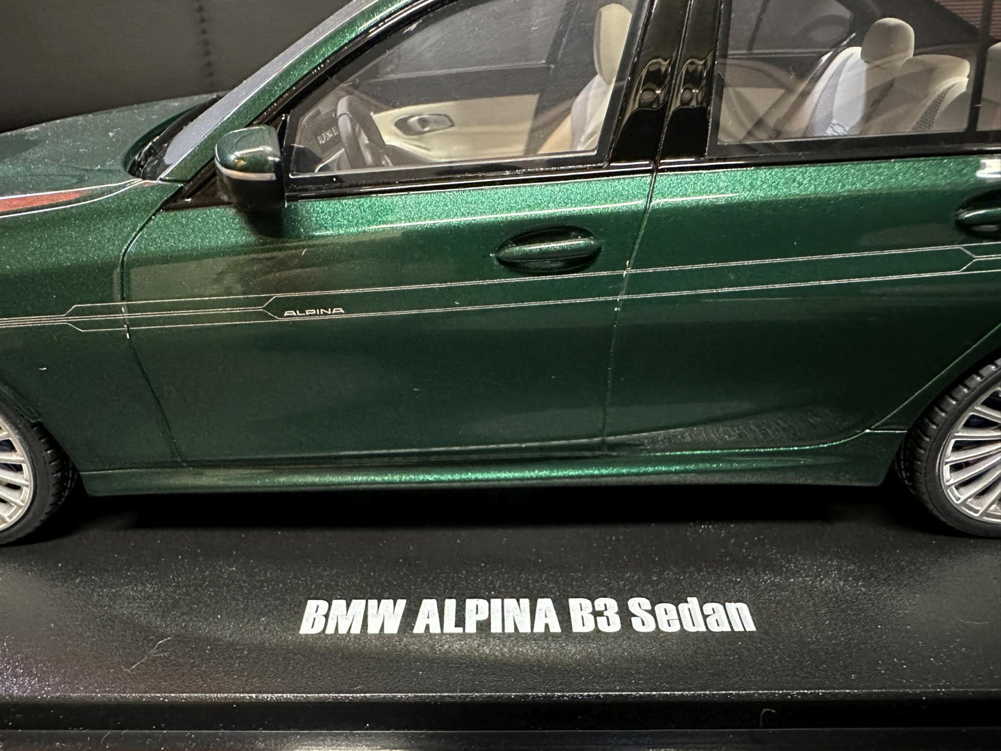Bmw Alpina B3 G20 Limousine green Limitiert 1:18 GT Spirit GT912 Бмв Алпина зелен седан Лимитирана