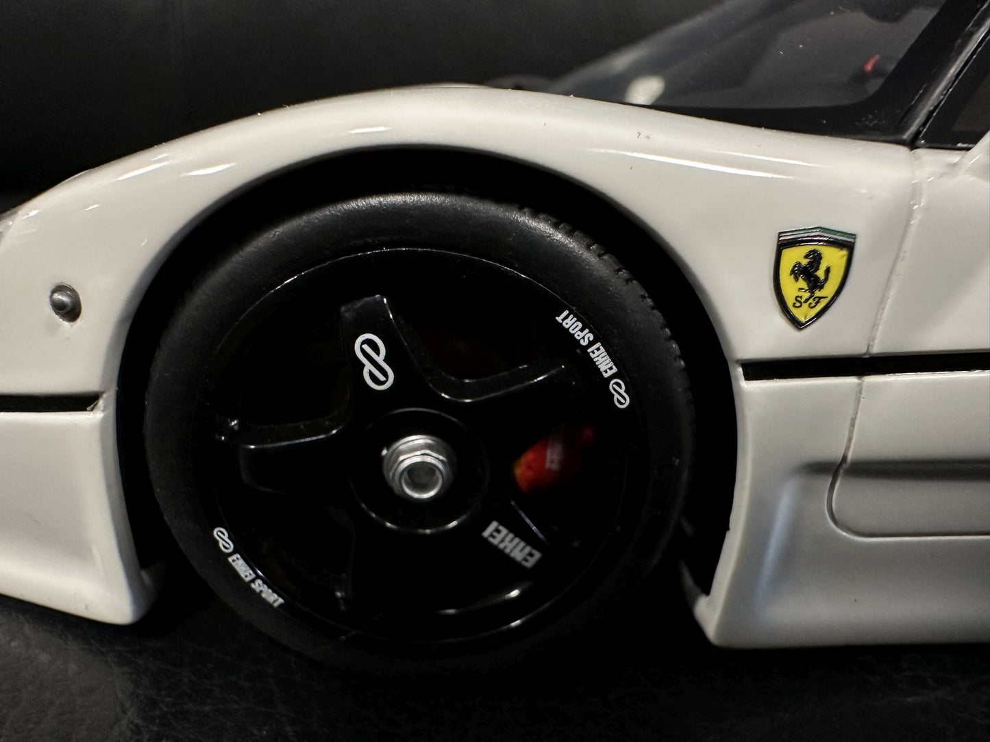 Ferrari F50 LBWK 2013 white Limitiert 390/1500 1:18 GT Spirit GT437 Ферари Ф50 бял Лимитирана