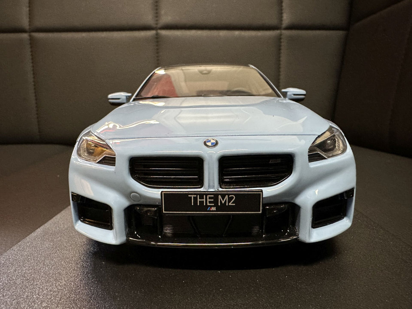 Bmw M2 G87 blue 1:18 GT Spirit GT424 Бмв M2 небесно син