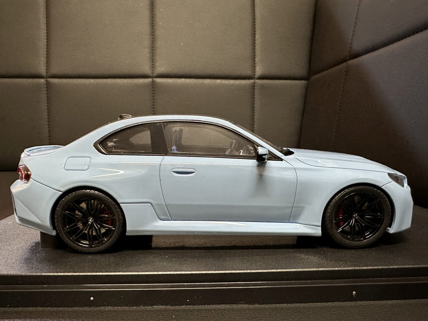 Bmw M2 G87 blue 1:18 GT Spirit GT424 Бмв M2 небесно син