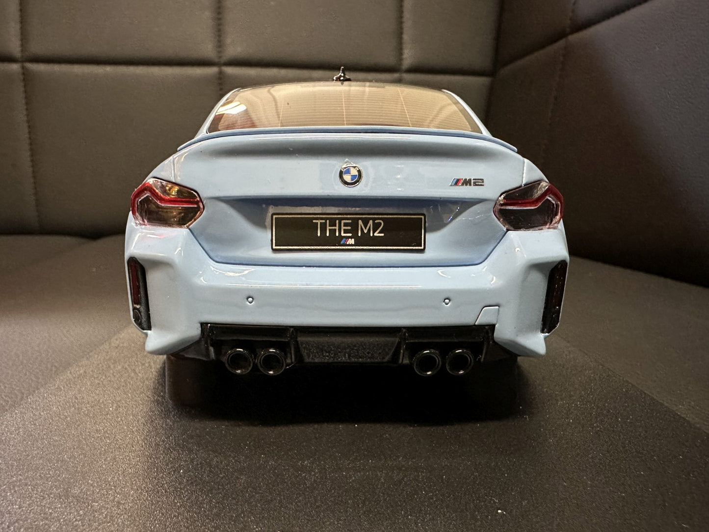 Bmw M2 G87 blue 1:18 GT Spirit GT424 Бмв M2 небесно син