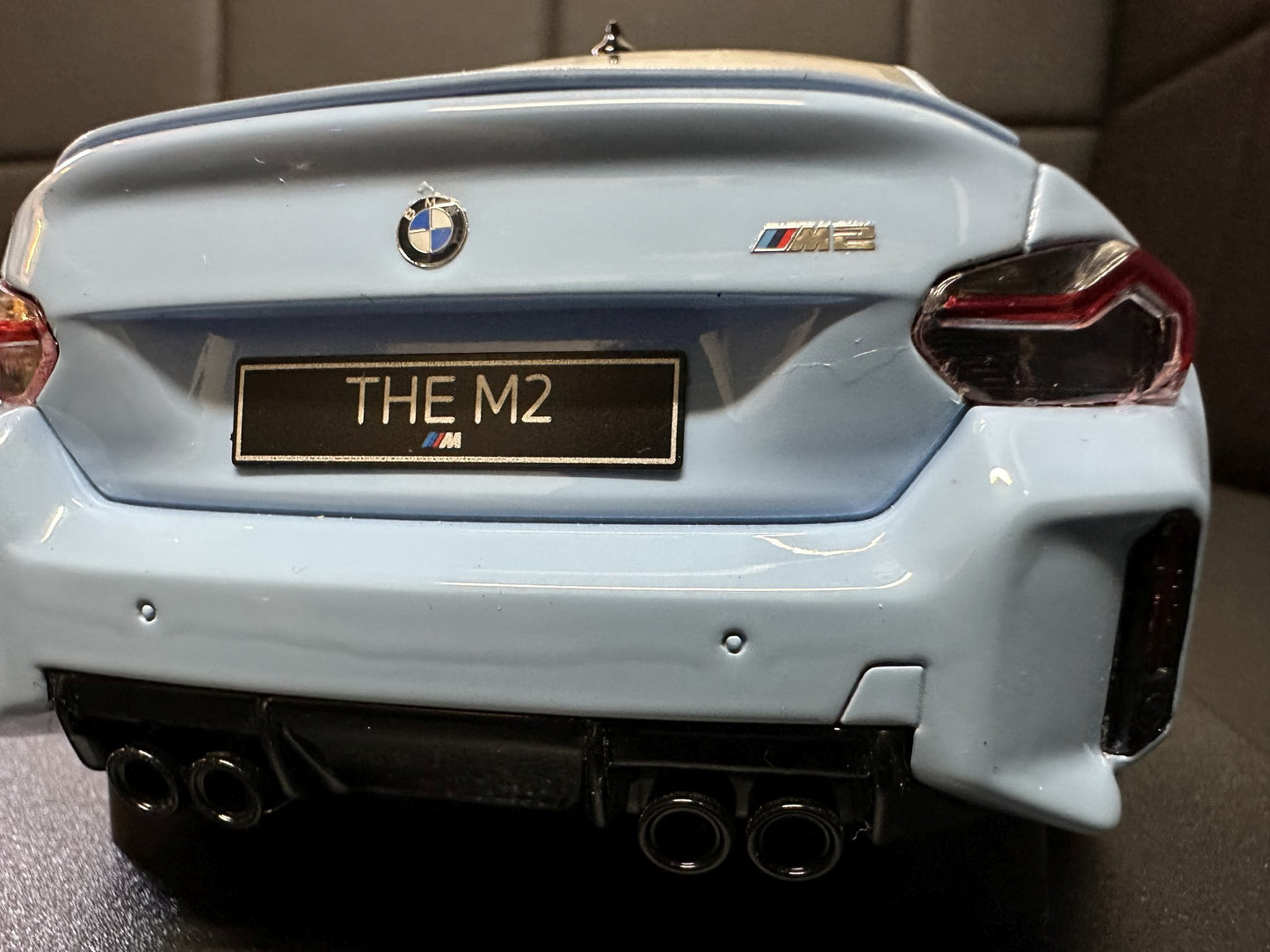 Bmw M2 G87 blue 1:18 GT Spirit GT424 Бмв M2 небесно син