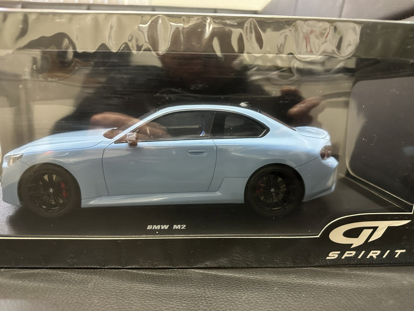 Bmw M2 G87 blue 1:18 GT Spirit GT424 Бмв M2 небесно син