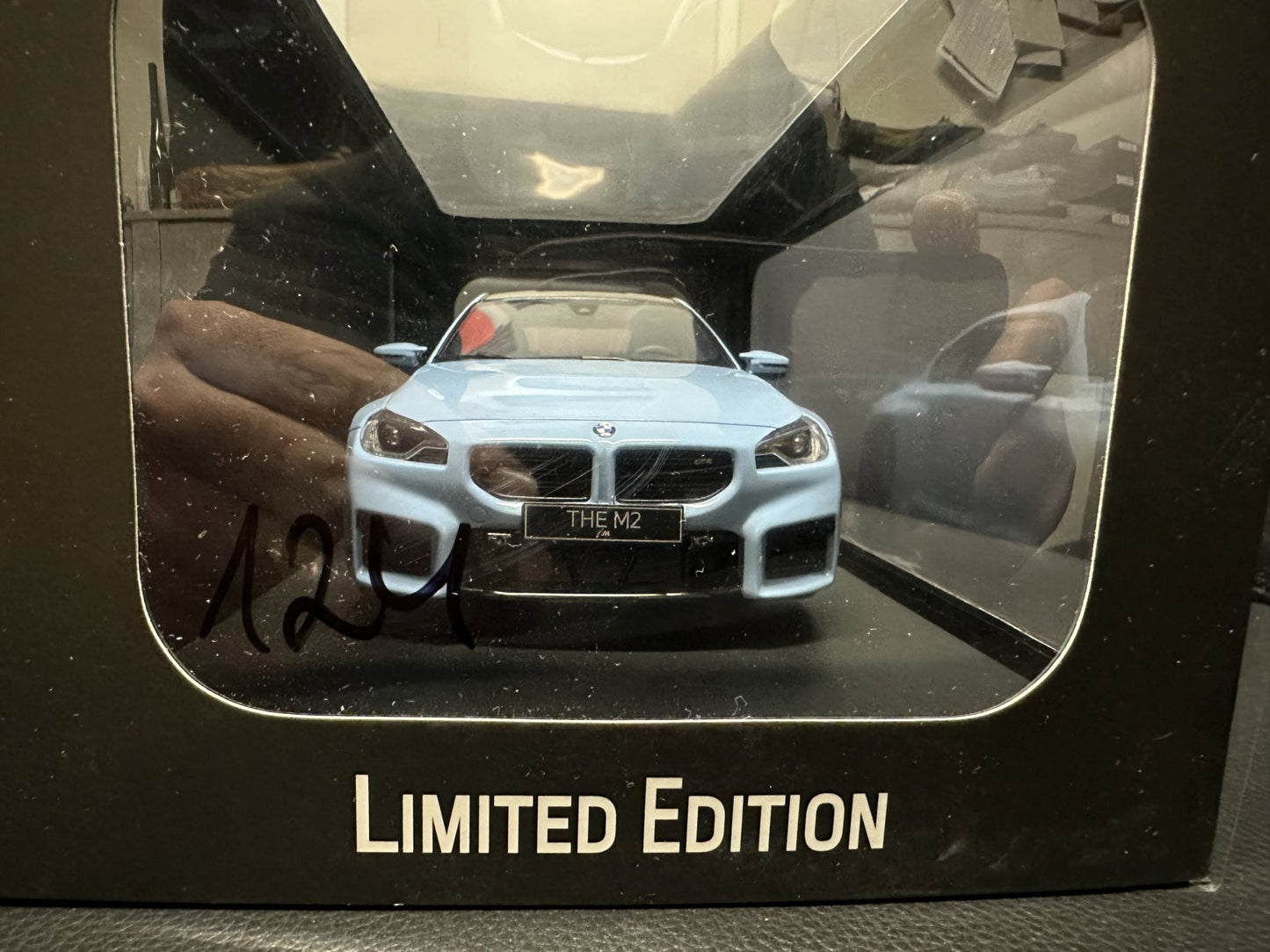 Bmw M2 G87 blue 1:18 GT Spirit GT424 Бмв M2 небесно син