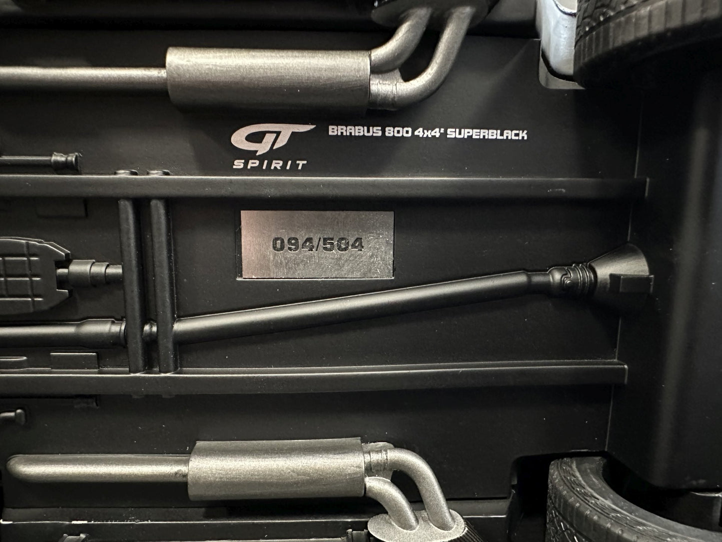Mercedes Benz G Klasse BRABUS G800 4x4 green Limitiert 094/504 1:18 GT Spirit CLDC036 Мерцедес Бенц Г Класа зелен Лимитирана