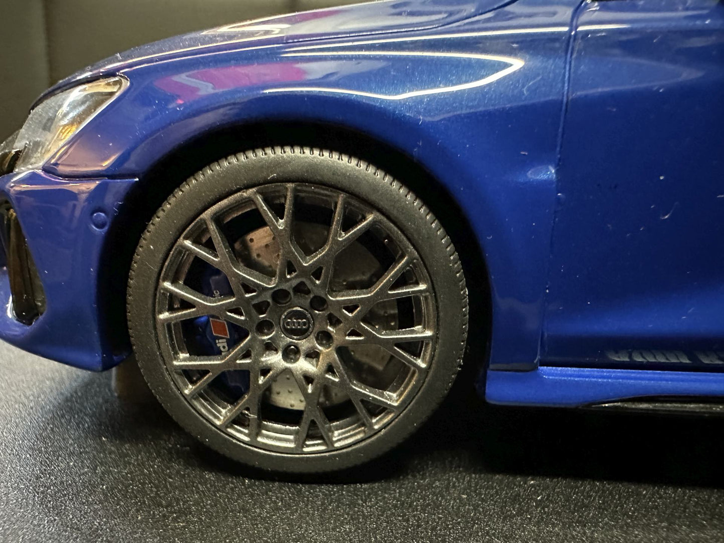 Audi RS3 Sportback blue Limitiert 1:18 GT Spirit GT884 Ауди РС3 син Лимитирана