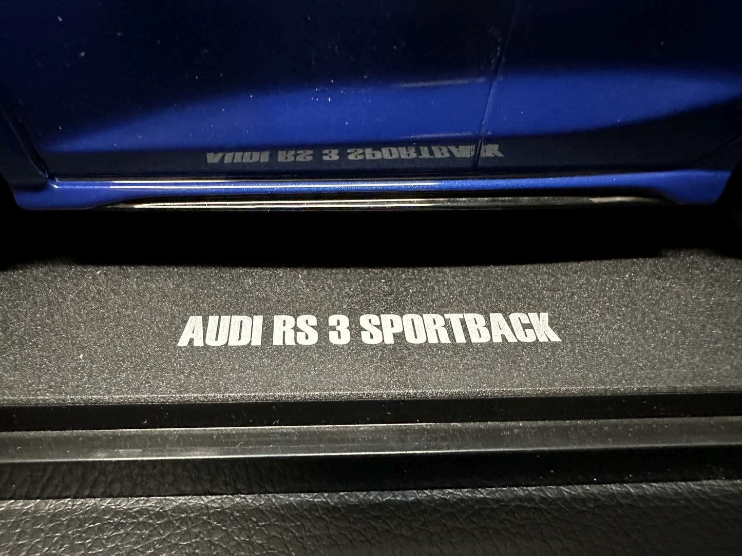 Audi RS3 Sportback blue Limitiert 1:18 GT Spirit GT884 Ауди РС3 син Лимитирана