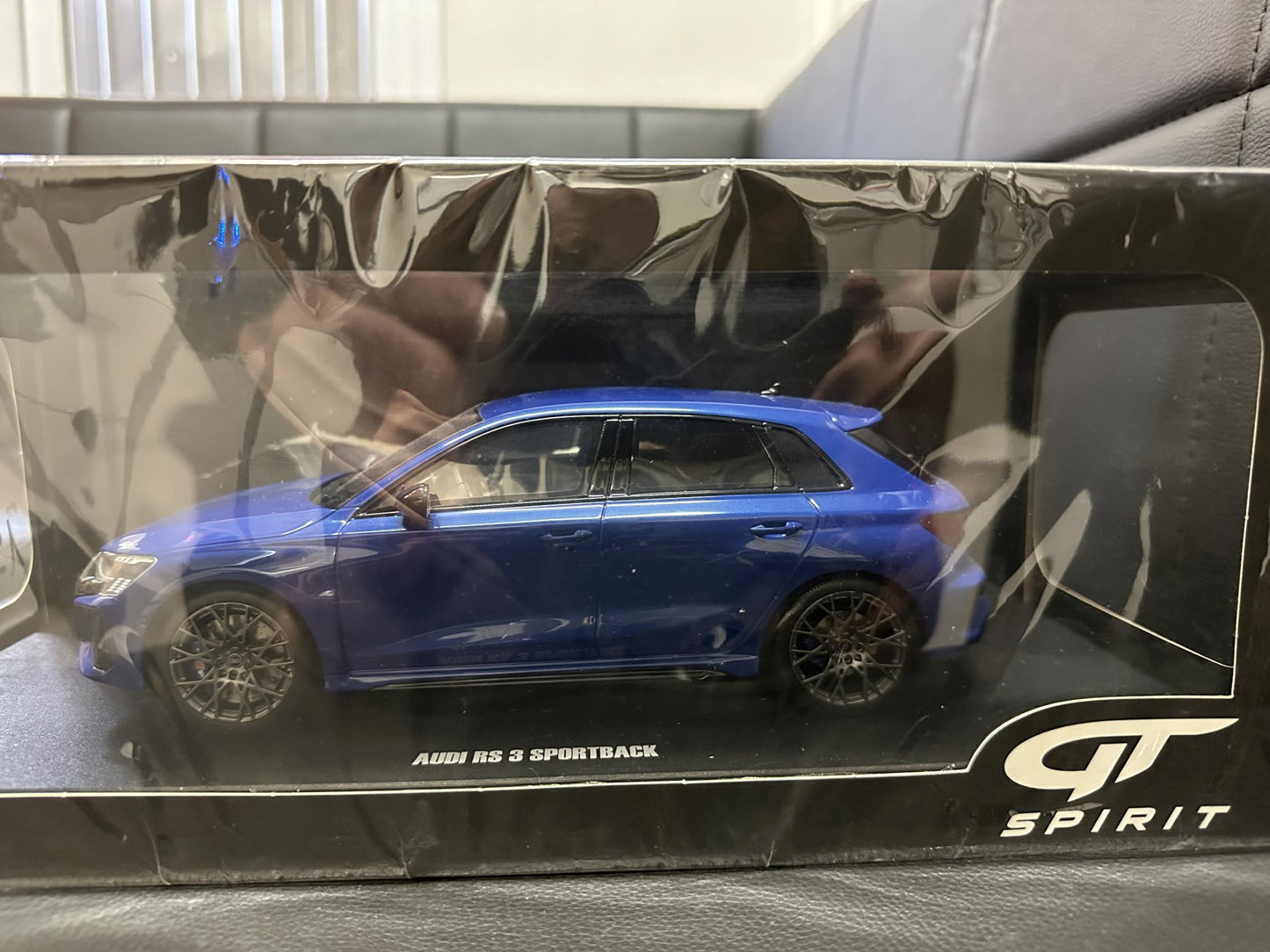 Audi RS3 Sportback blue Limitiert 1:18 GT Spirit GT884 Ауди РС3 син Лимитирана