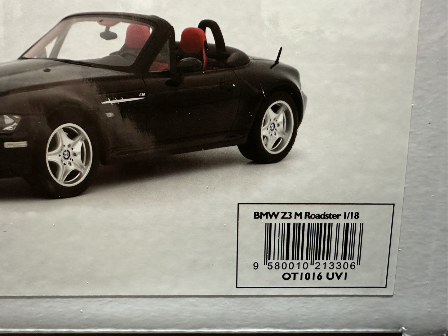 Bmw Z3 Cabrio black Limitiert 1403/2000 1:18 OTTO OT1016 Бмв Z3 черен Кабрио Лимитирана