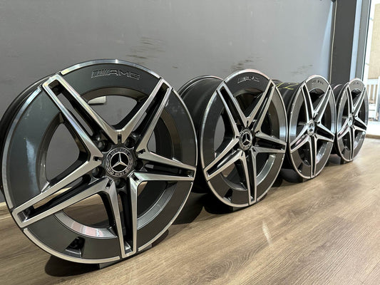 Оригинални Mercedes C Klasse W206 AMG 18 Zoll Мерцедес Ц Класа W206 AMG Алуминиеви джанти 18 цола A2054011700 A2054011800