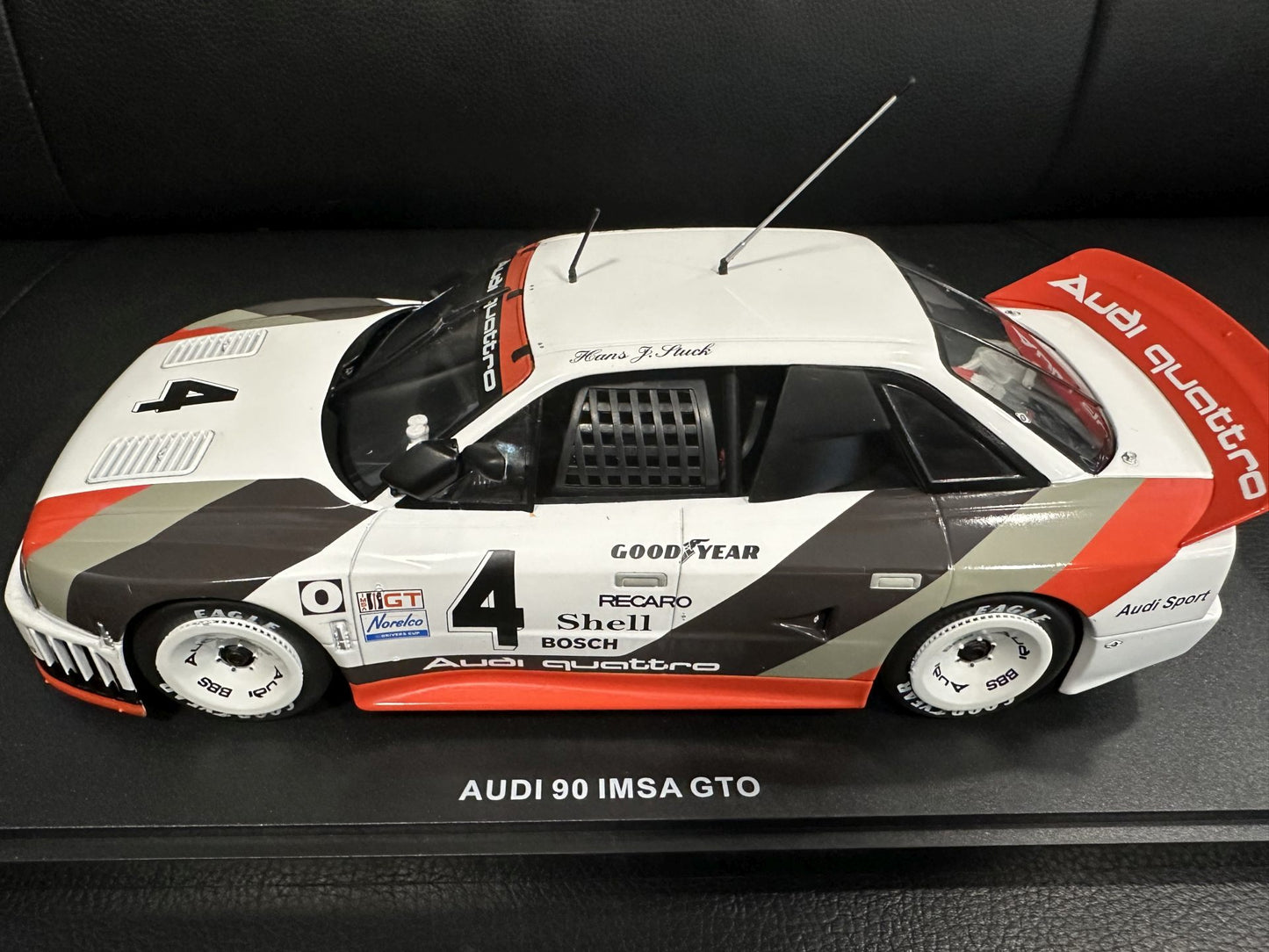 Audi 90 Imsa GTO #4 Winner Laguna Seca 1989 Werk 83 W1806005 1:18 Ауди 90 1989