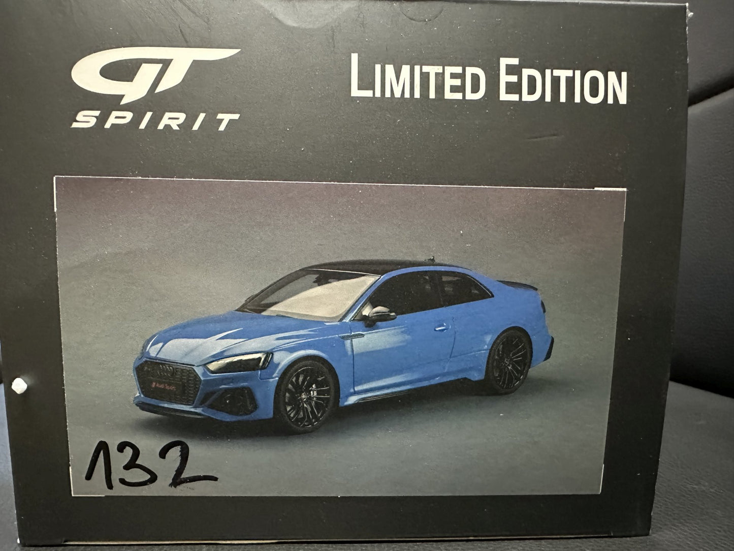 Audi RS5 Coupe blue Limitiert 543/999 1:18 GT Spirit GT311 Ауди РС5 син Лимитиран
