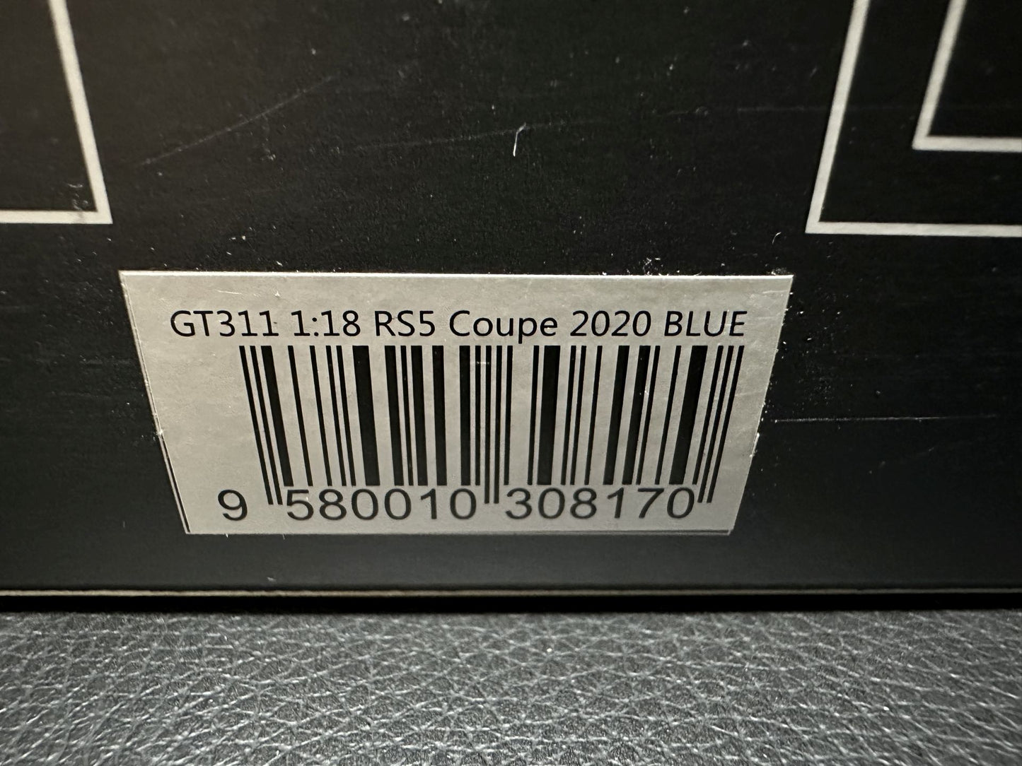 Audi RS5 Coupe blue Limitiert 543/999 1:18 GT Spirit GT311 Ауди РС5 син Лимитиран