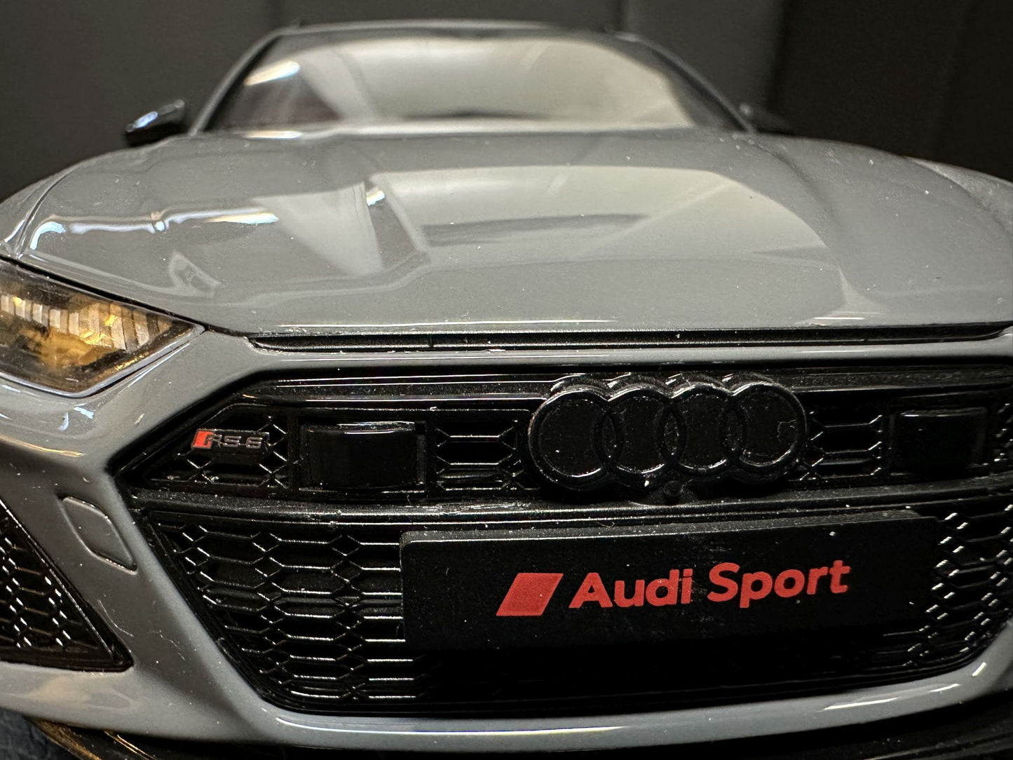 Audi RS6 Kombi nardo grey Limitiert 1120/1600 1:18 GT Spirit GT847 Ауди РС6 сив Комби Лимитирана