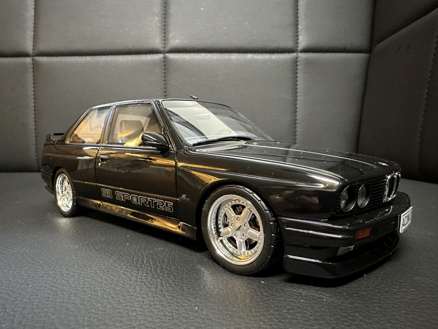 Bmw AC Schnitzer AC3 E30 Coupe Black Limitiert 539/3000 1:18 OTTO OT1033 Бмв Е30 черен Лимитирана