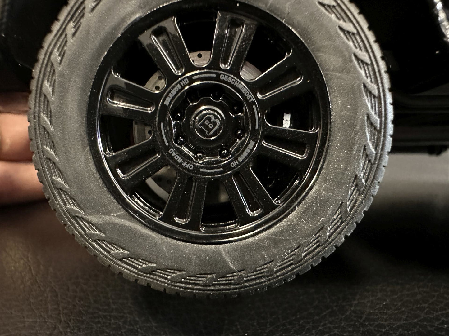 Mercedes Benz G Klasse BRABUS G800 4x4 Super Black Limitiert 321/999 1:18 GT Spirit GT500 Мерцедес Бенц Г Класа черен Лимитирана