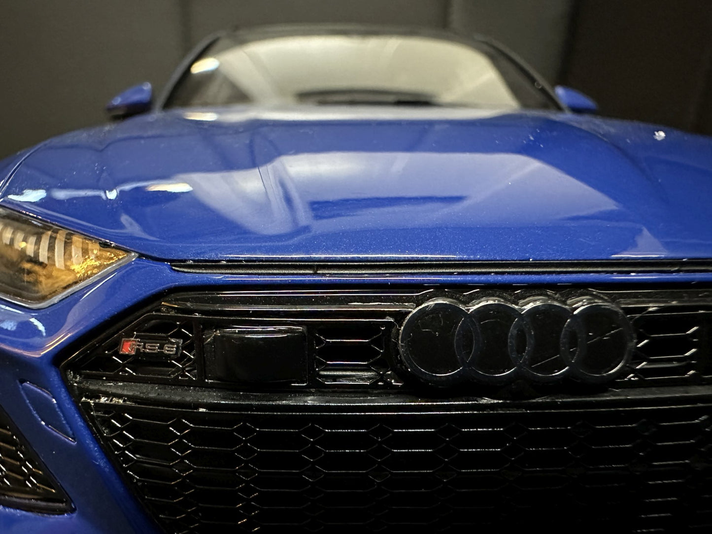 Audi RS6 Tribute Edition Kombi blue Limitiert 472/1100 1:18 GT Spirit GT854 Ауди РС6 син Комби Лимитирана