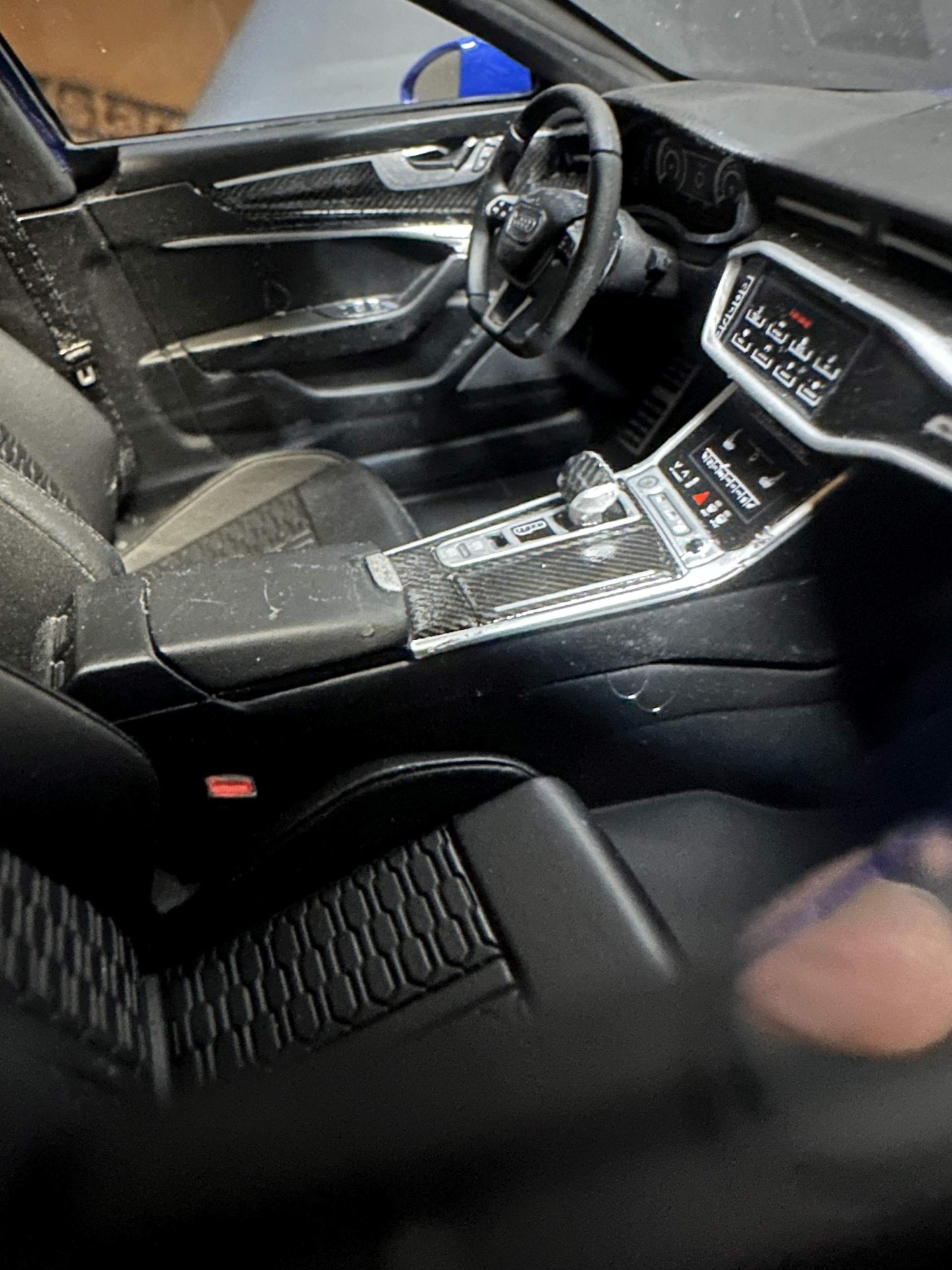 Audi RS6 Tribute Edition Kombi blue Limitiert 472/1100 1:18 GT Spirit GT854 Ауди РС6 син Комби Лимитирана