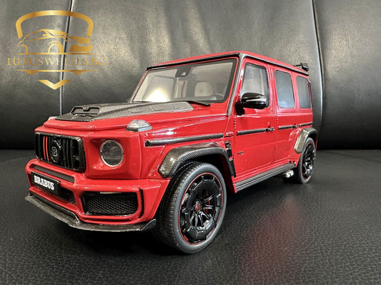 Mercedes Benz G Klasse BRABUS 900 Rocket red Limitiert 0081/1200 1:18 GT Spirit GT897  Мерцедес Бенц Г Класа червен Лимитирана