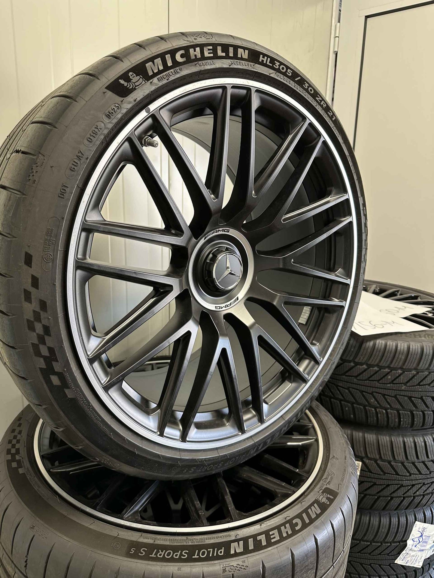 Като Нови Mercedes AMG GT C192 W192 21 Zoll Мерцедес GT 21 цол джанти летен комплект летни гуми