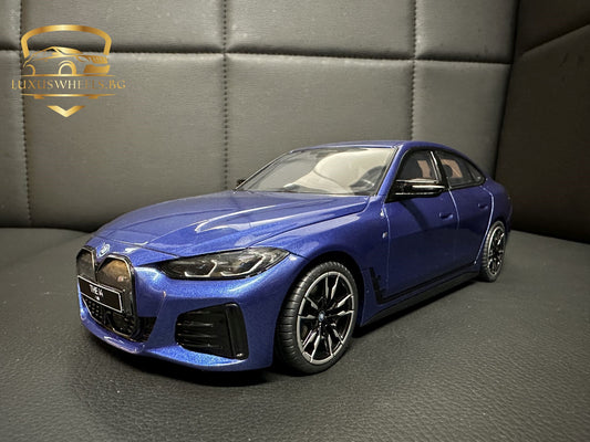 Bmw i4 M50 G26 Limitiert 774/999 1:18 OTTO OT453 Бмв Г26 син Лимитирана