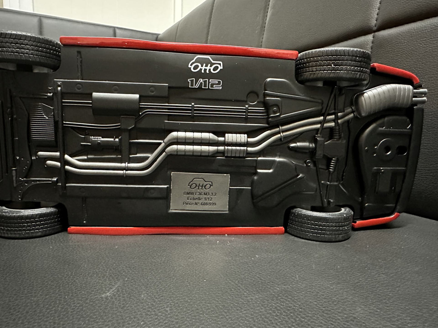 Bmw M3 E36 3.2 Coupe red Limitiert 608/999 1:12 OTTO G069 Бмв M3 Е36 Купе червен Лимитирана