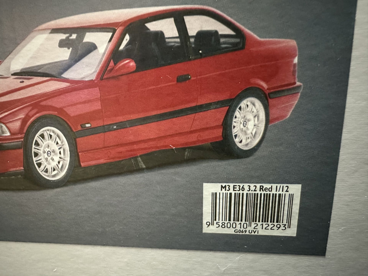 Bmw M3 E36 3.2 Coupe red Limitiert 608/999 1:12 OTTO G069 Бмв M3 Е36 Купе червен Лимитирана
