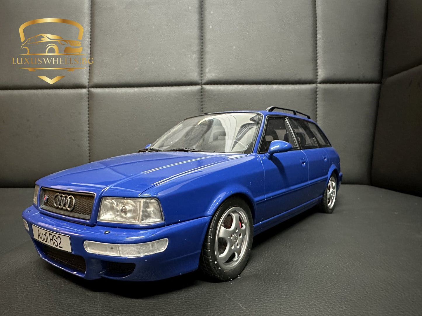 Audi RS2 Avant blue Limitiert 269/2000 1:12 OTTO G075 Ауди РС2 Комби син Лимитирана