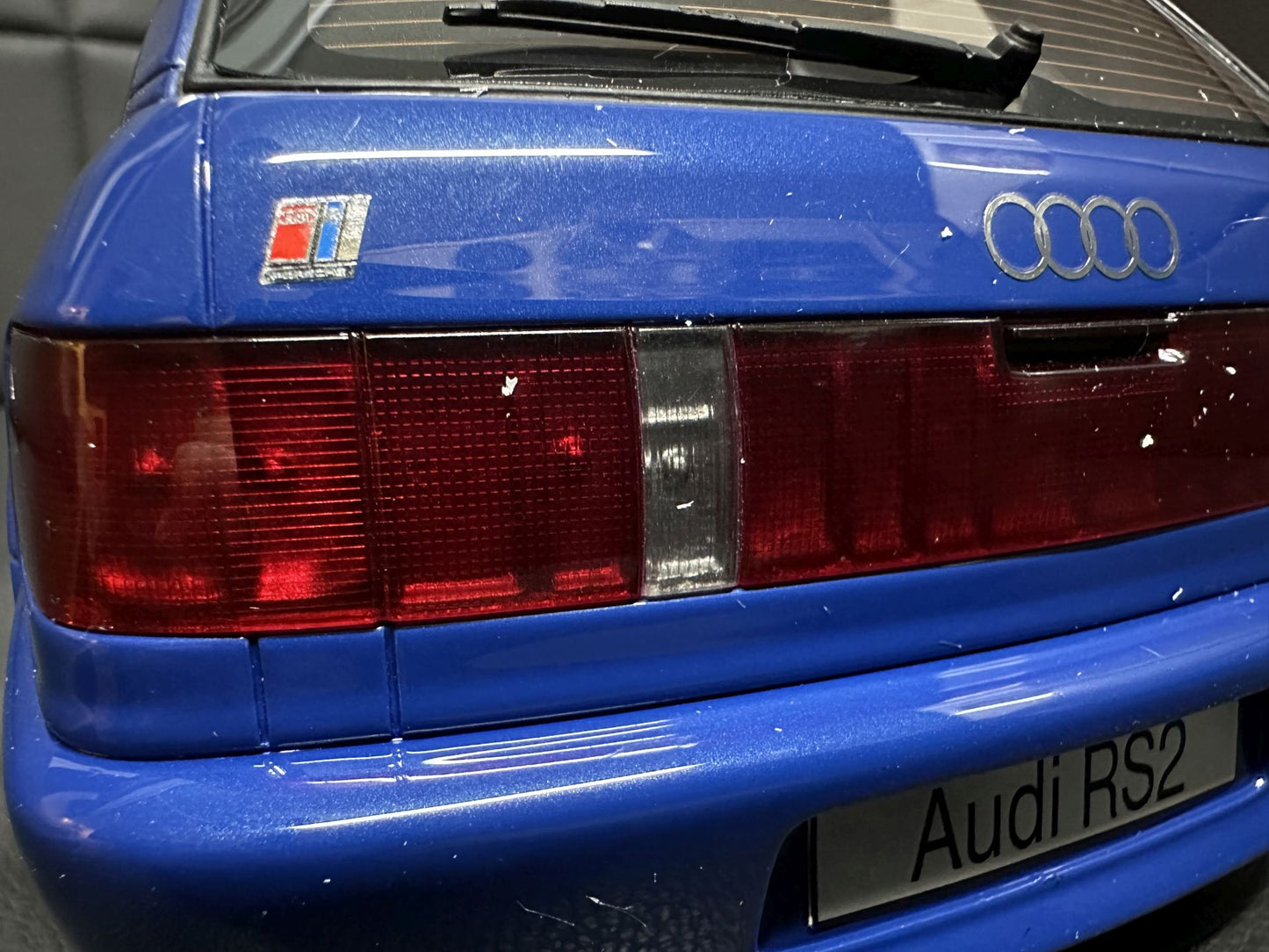 Audi RS2 Avant blue Limitiert 269/2000 1:12 OTTO G075 Ауди РС2 Комби син Лимитирана