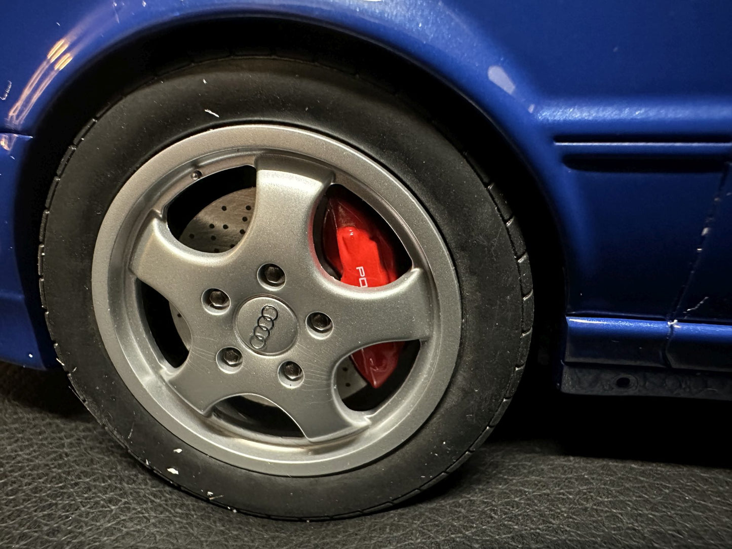 Audi RS2 Avant blue Limitiert 269/2000 1:12 OTTO G075 Ауди РС2 Комби син Лимитирана
