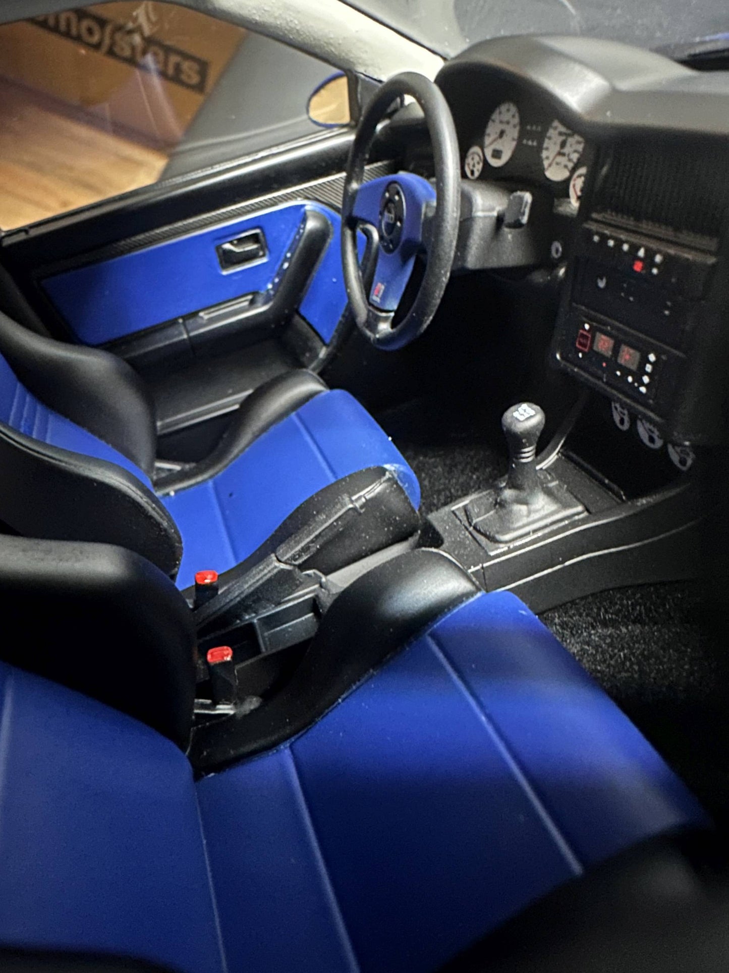 Audi RS2 Avant blue Limitiert 269/2000 1:12 OTTO G075 Ауди РС2 Комби син Лимитирана