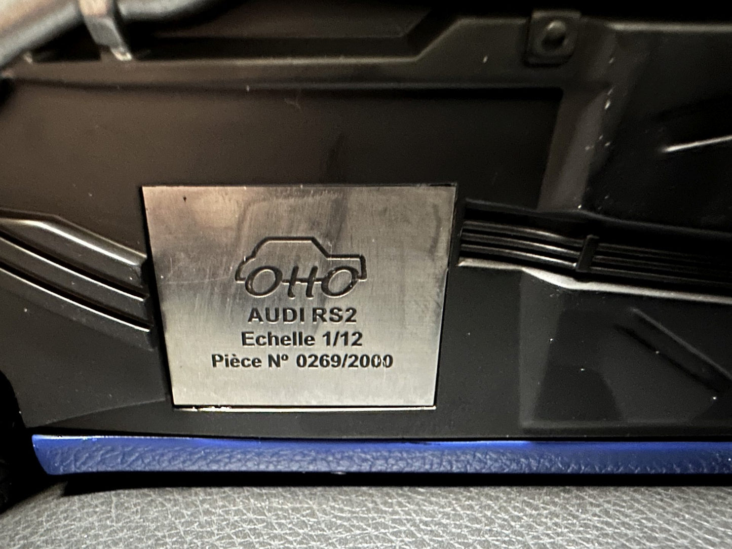 Audi RS2 Avant blue Limitiert 269/2000 1:12 OTTO G075 Ауди РС2 Комби син Лимитирана