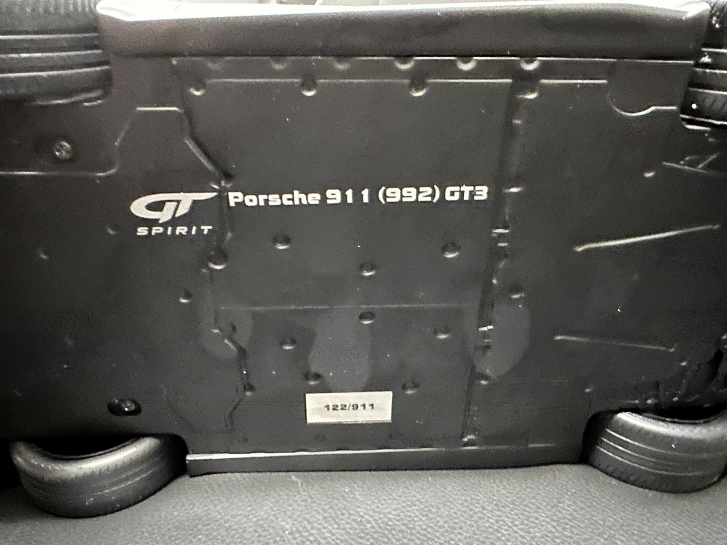 Porsche 911 (992) GT3 Touring Coupe grey Limitiert 122/911 1:12 GT Spirit GT460 Порше ГТ3 сив Лимитирана