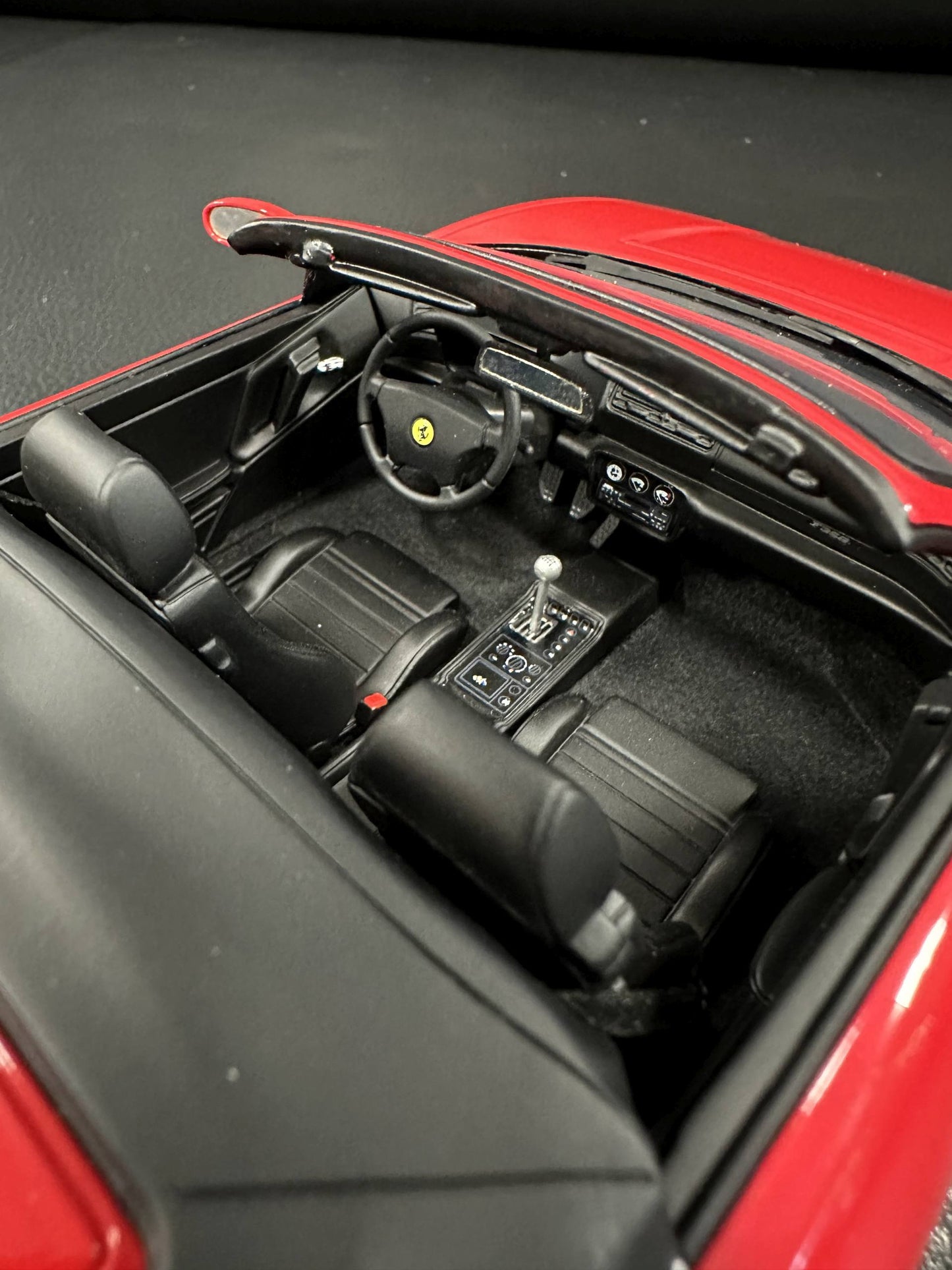 Ferrari F355 Spider Rosso Corsa red Limitiert 206/500 1:18 GT Spirit GT453 Ферари Ф355 Спайдер Кабрио червен Лимитирана