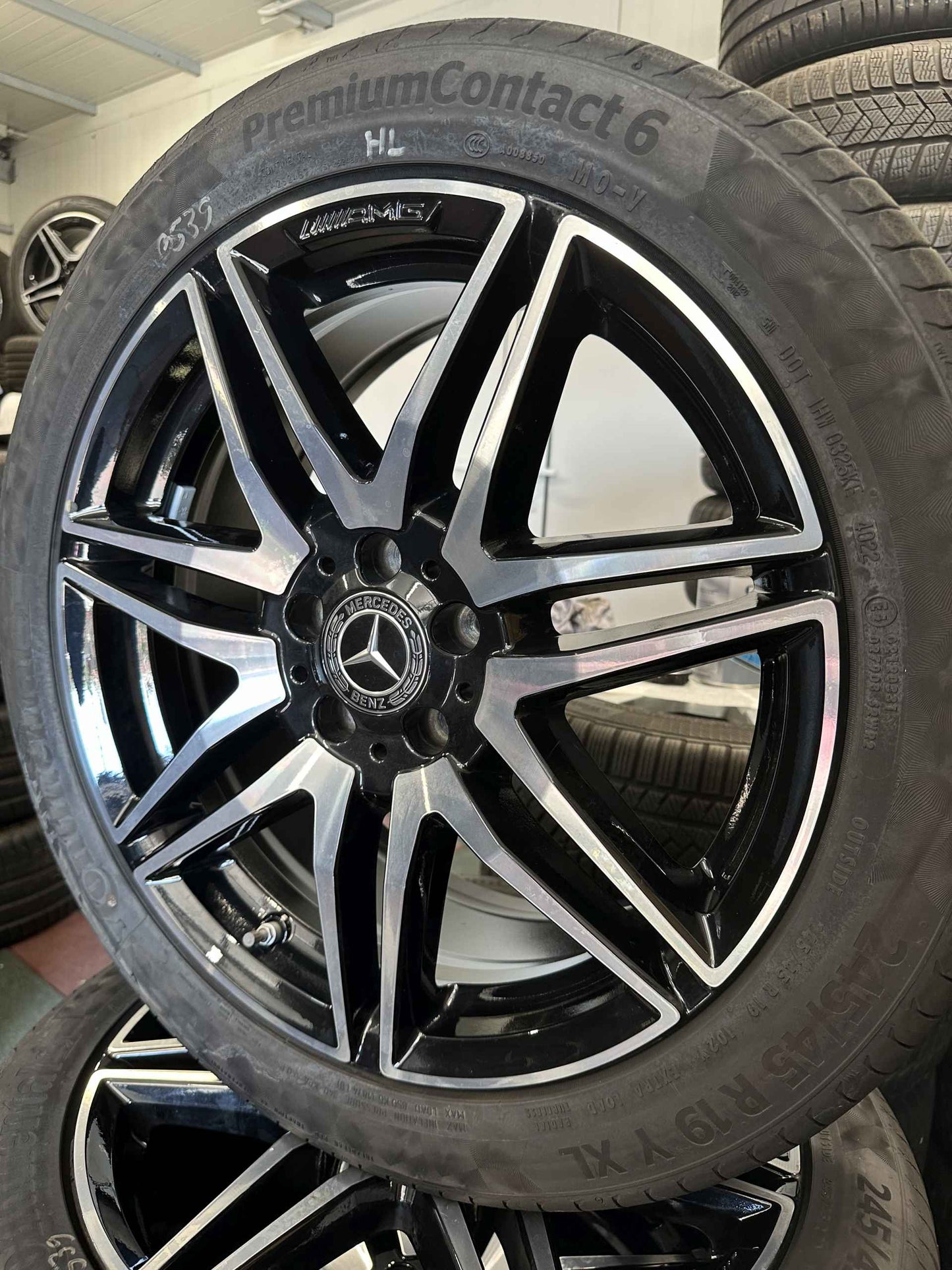 Оригинал Mercedes Vito V Klasse AMG 19 Zoll W447 Мерцедес Вито В класа В447 19 цола AMG джанти летен комплект летни гуми