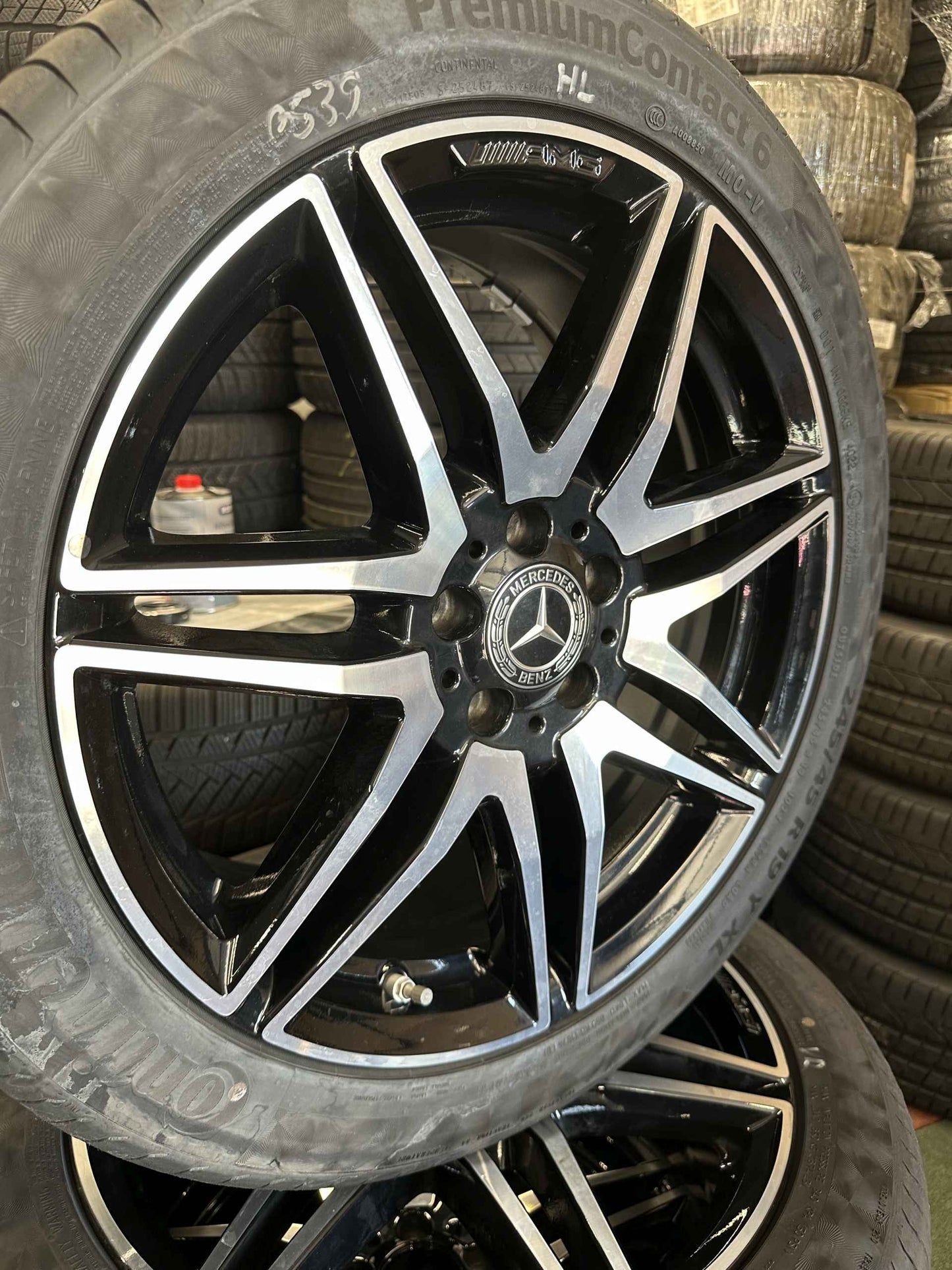 Оригинал Mercedes Vito V Klasse AMG 19 Zoll W447 Мерцедес Вито В класа В447 19 цола AMG джанти летен комплект летни гуми